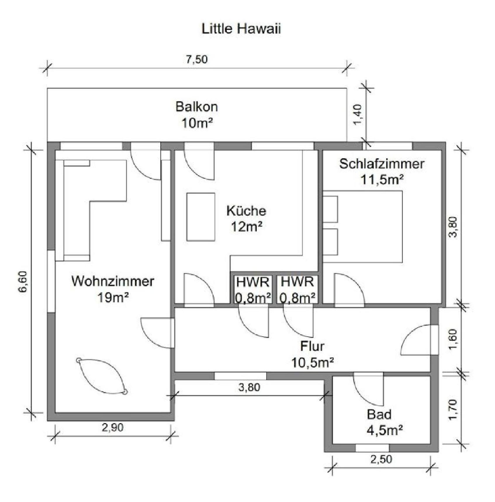 Apartament Little Hawaii & Texas Bad Wildungen Zewnętrze zdjęcie